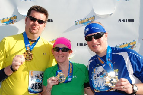 Half Marathon Finish Photo