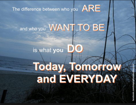 What are you willing to do TODAY to claim your tomorrow?